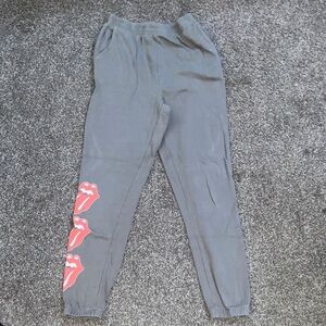 The Rolling Stones dark gray sweatpants